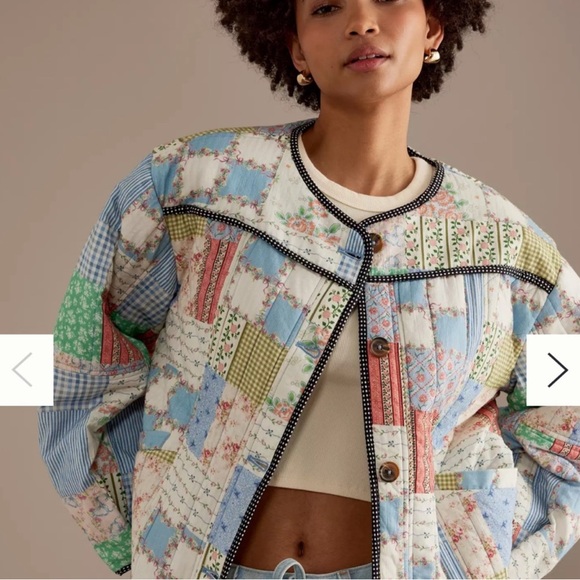 Damson Madder Jackets & Blazers - Damson Madder patchwork jacket